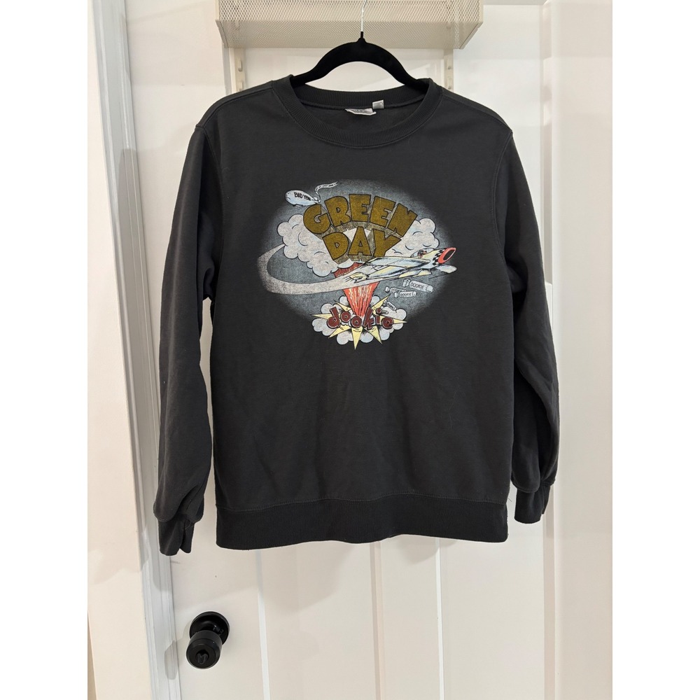 Green Day Dookie Album Official Tour Graphic Sweatshirt‎ Crewneck Size Small
